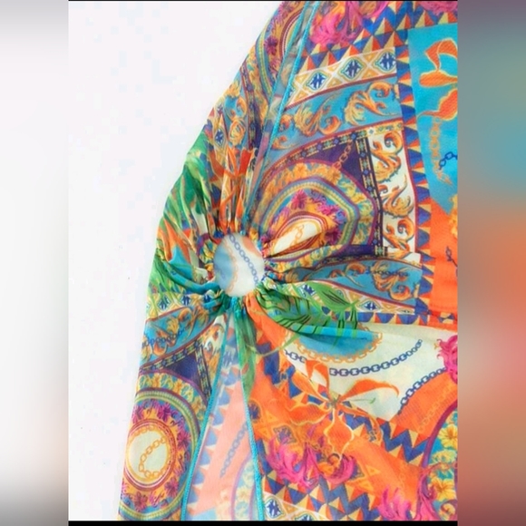 One Shoulder Swimsuit Cover-Up - Picture 4 of 6